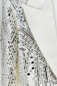 Sequin Blazer and Pant Suit
