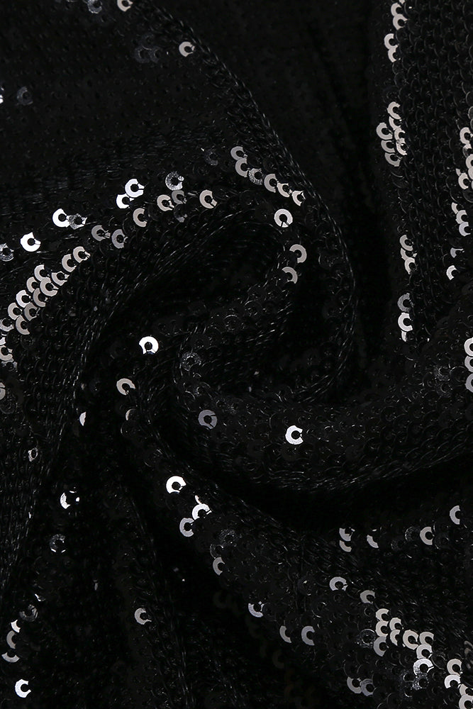 Sequin Skirt Set With Blazer