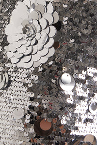 Robe longue à sequins