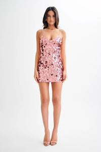 Slip Sequin Mini Dress