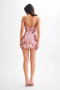 Slip Sequin Mini Dress