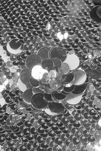 Robe longue à sequins