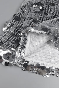 Robe longue à sequins