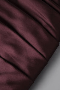 Square Neck Ruched Mini Dress