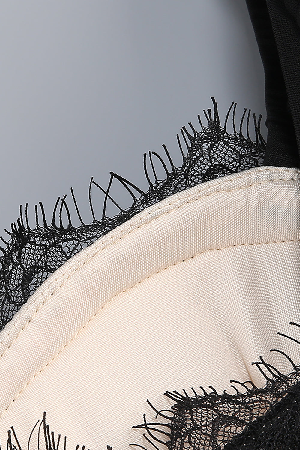 Square Sleeve Lace Gown