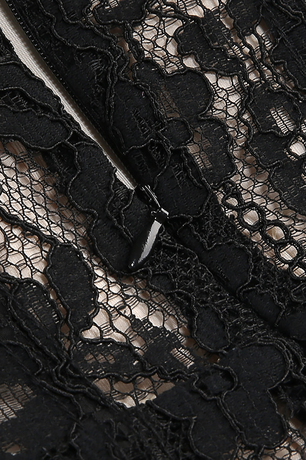 Square Sleeve Lace Gown