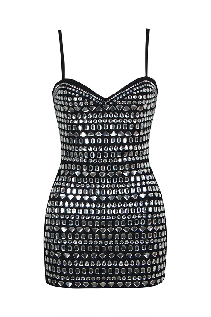 Straapy Crystal Embellished Playsuit