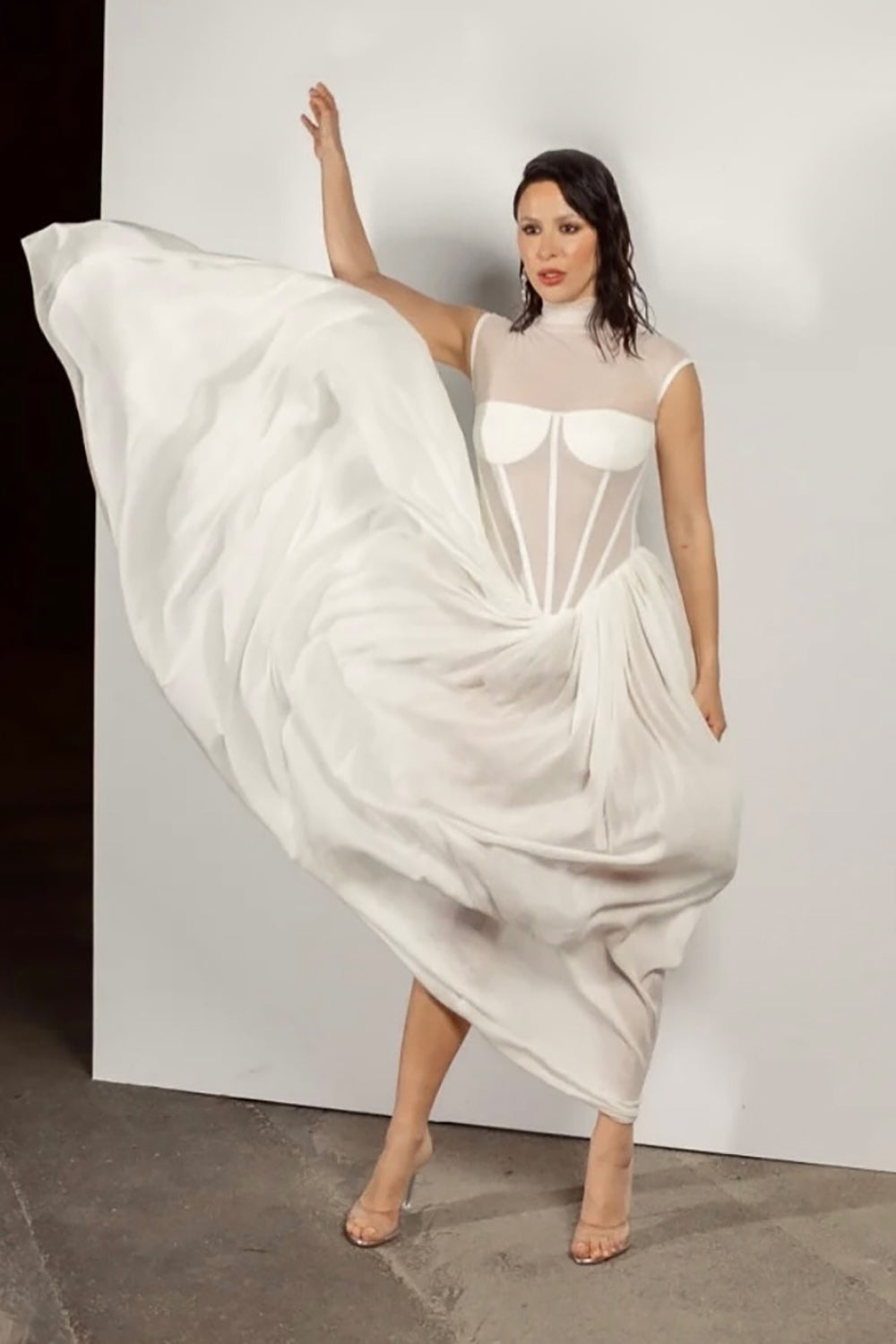 Strapless Corset Wedding Dress