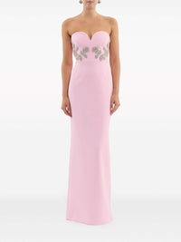 Strapless Crystal Embellished Gowns