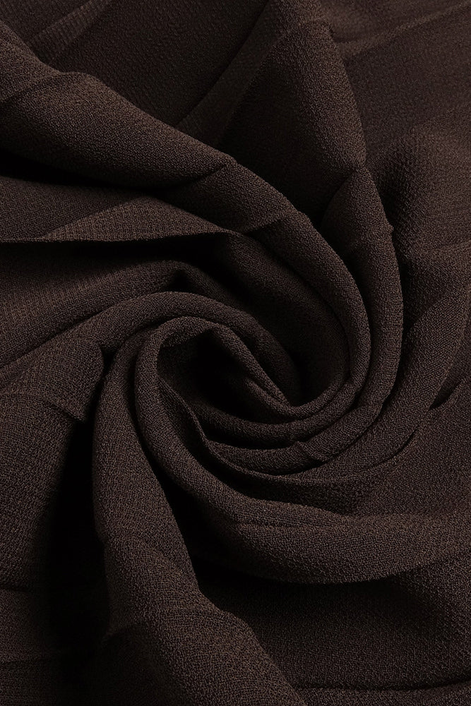 Strapless Drop Waist Pleated Gown