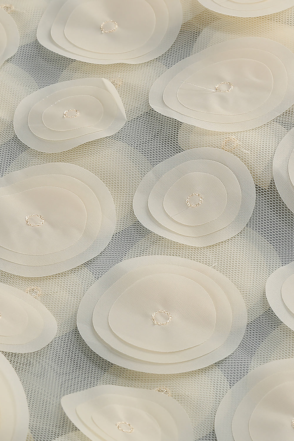 Strapless Flare Gown in Beige