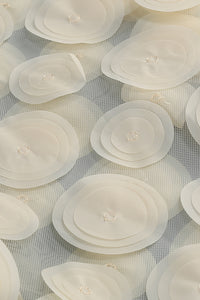 Strapless Flare Gown in Beige