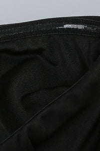 Strapless Flare Gown in Burgundy