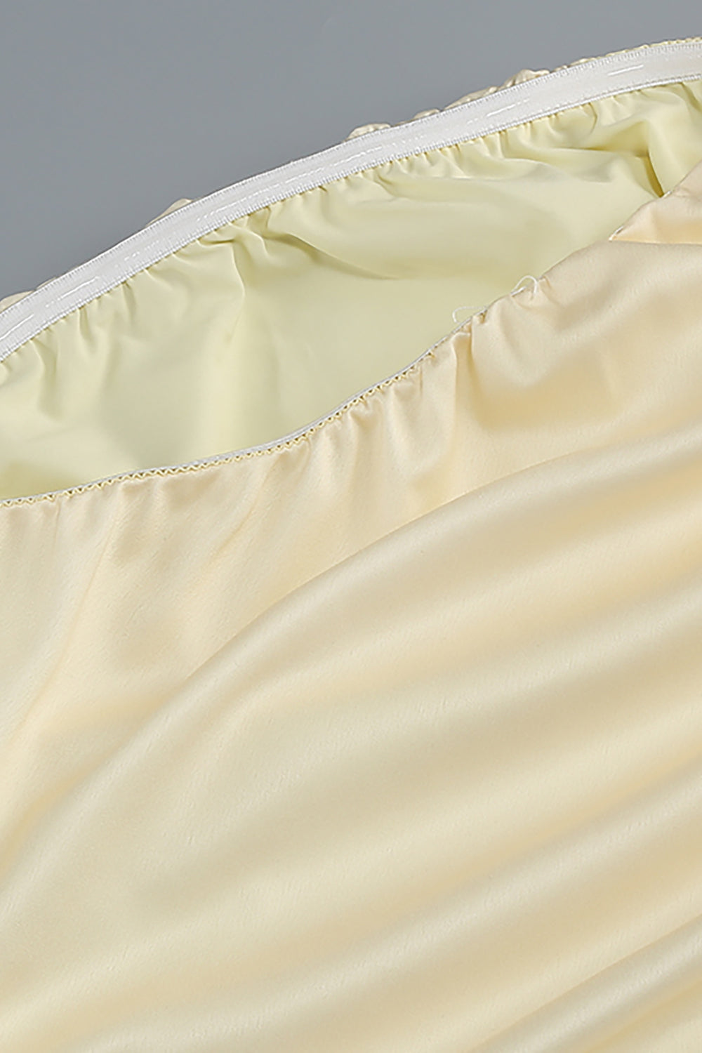 Strapless Floral Print Maxi Dress