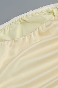 Strapless Floral Print Maxi Dress