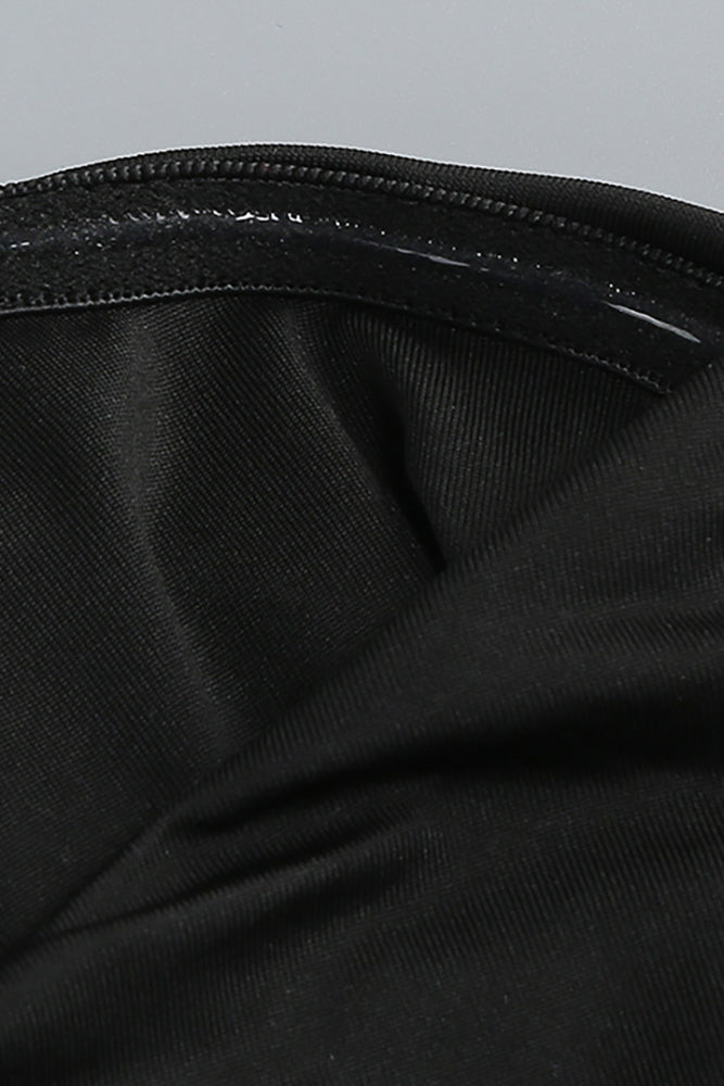 Strapless Flower Detail Dress