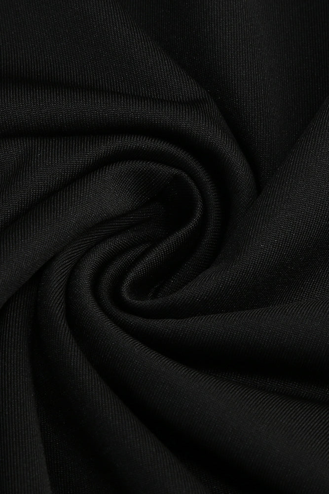 Strapless Flower Detail Dress