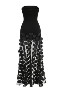 Strapless Flare Gown