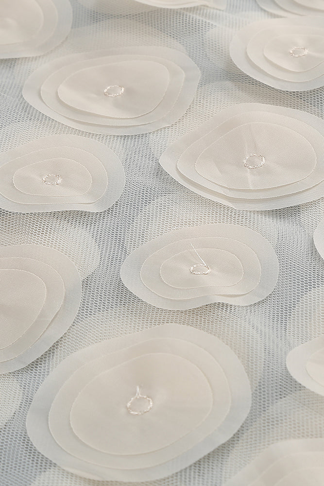 Strapless Flare Gown in Orange