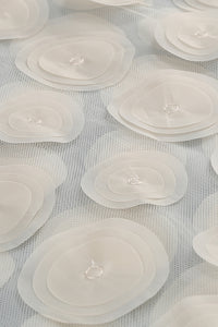 Strapless Flare Gown in Orange