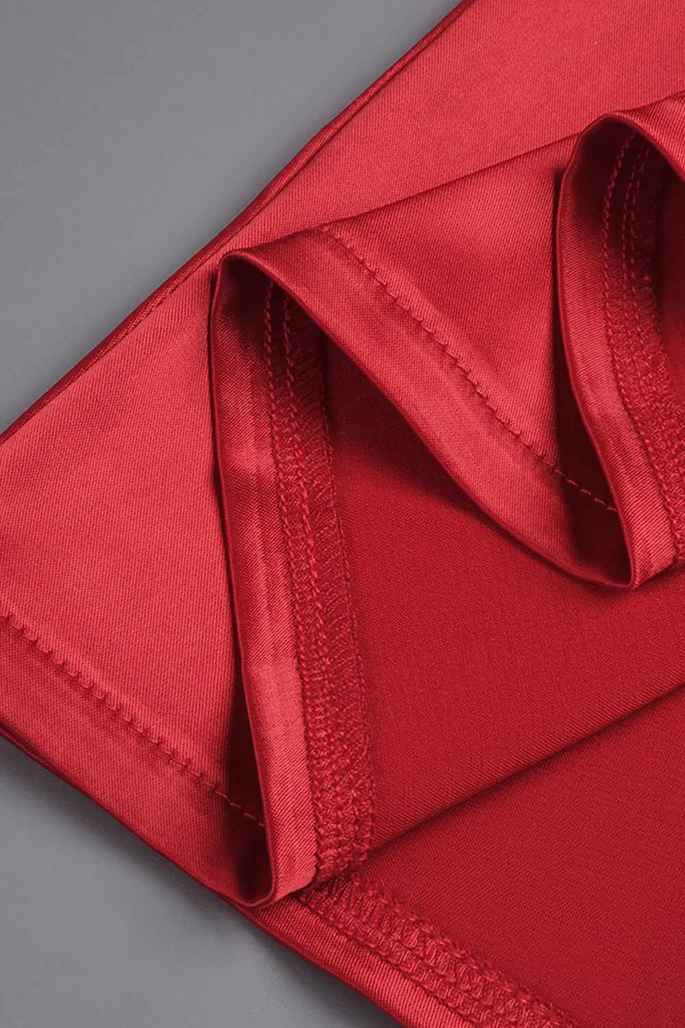 Strapless Fringe Dress with Fur Collar