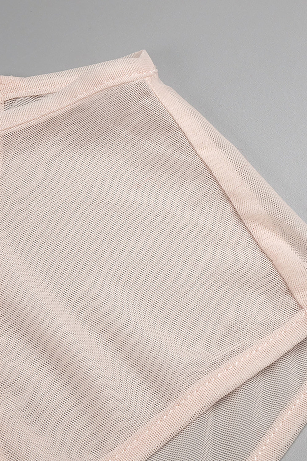 Strapless Fringe Dress with Fur Collar