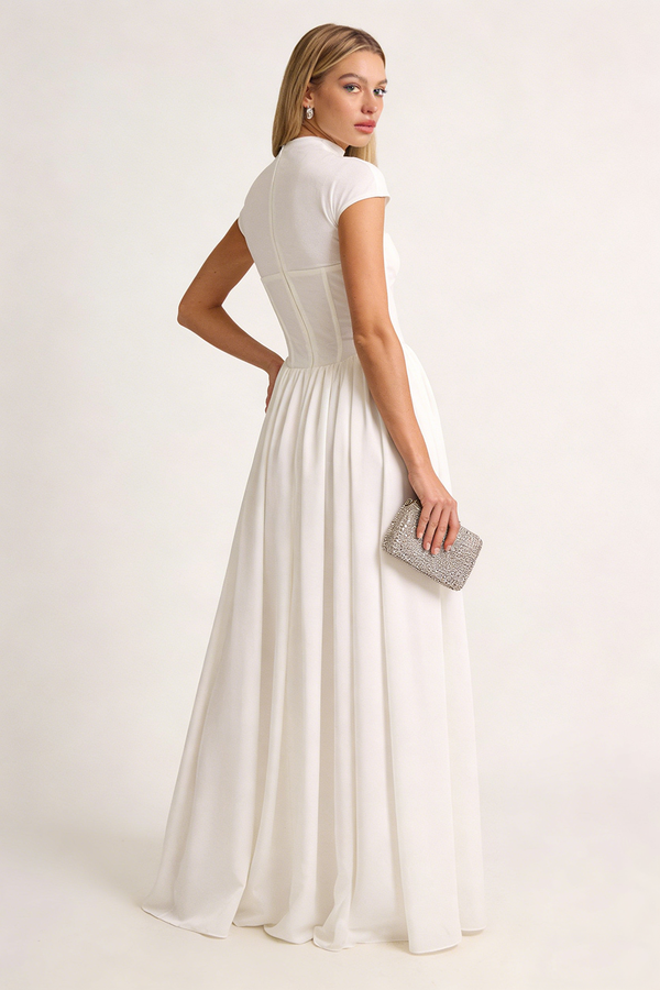 Strapless Corset Wedding Dress