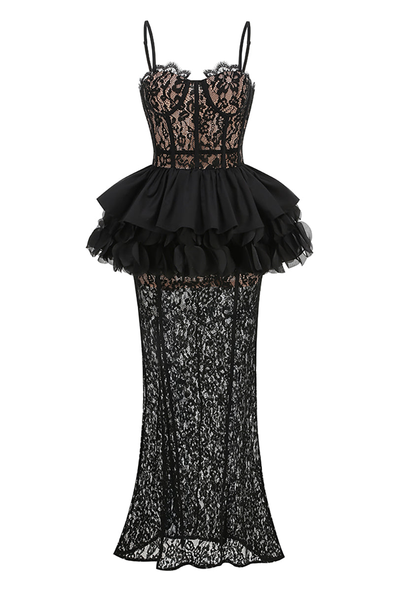 Strappy Maxi Lace Dresses