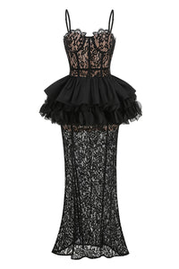 Strappy Maxi Lace Dresses