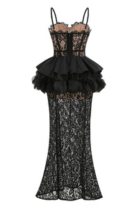 Strappy Maxi Lace Dresses