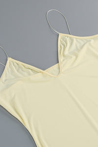 Strappy Petal Layerd Tulle A-line Dress