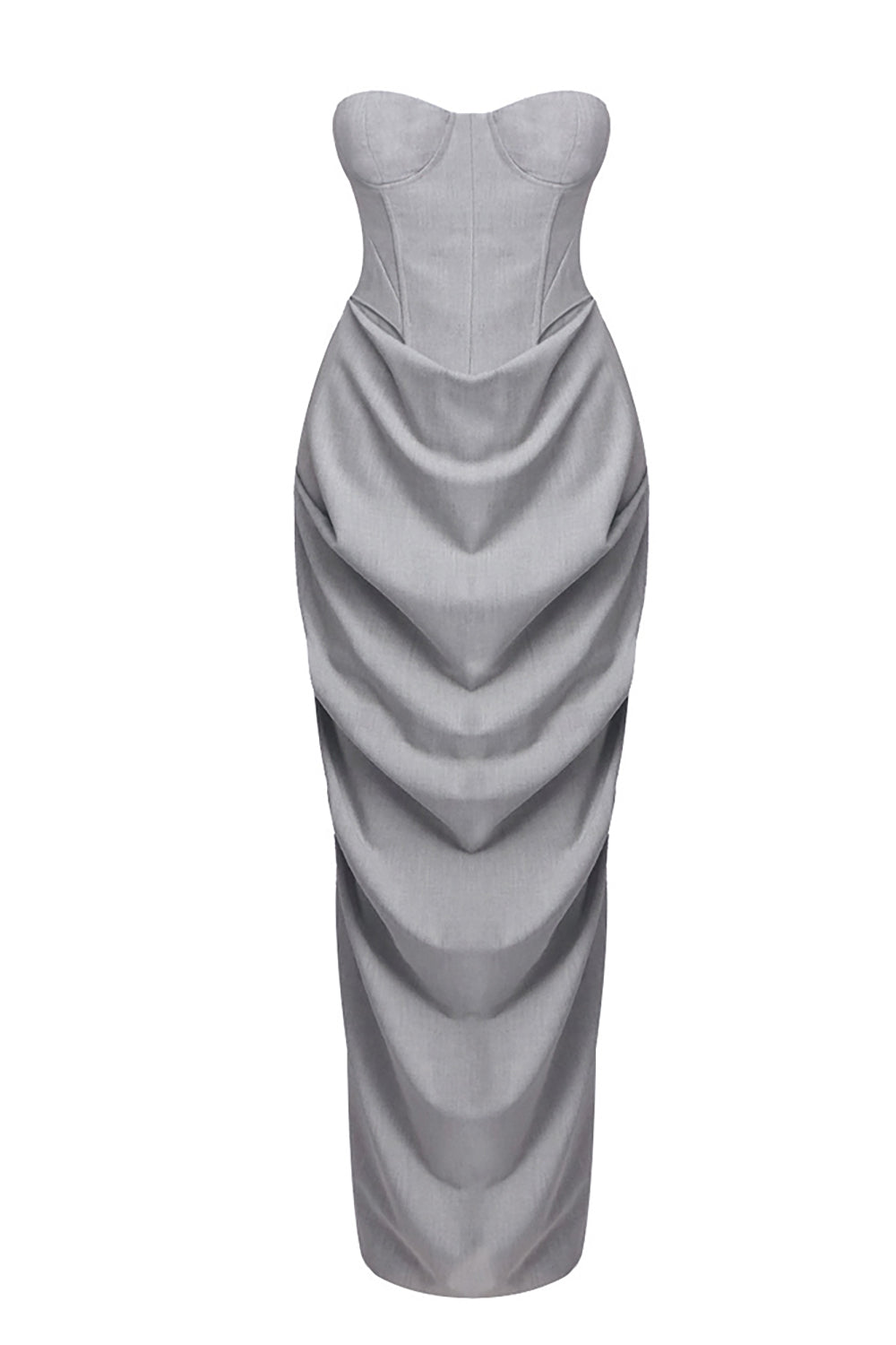 Suiting Top and Maxi Skirt