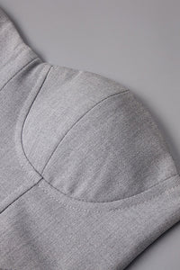 Suiting Top and Maxi Skirt