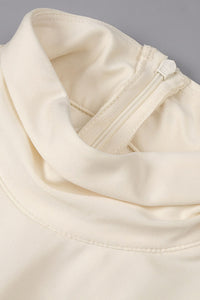 Turtle Cutout Waist Maxi Dress