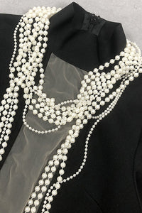 Turtle Pearl Embellished Gown