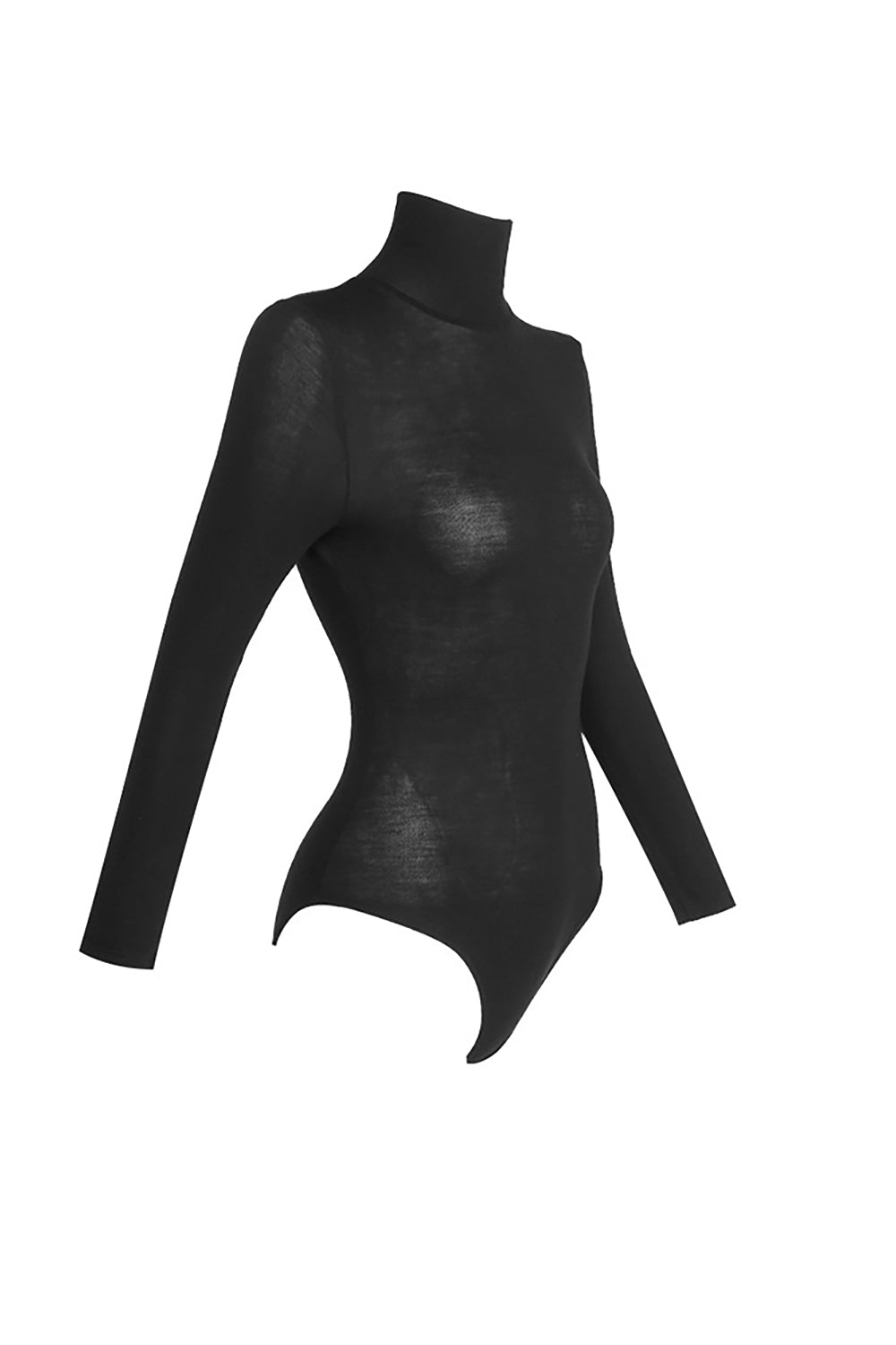 Turtleneck long-sleeve Sweater Draped Rosette Bootcut Pants