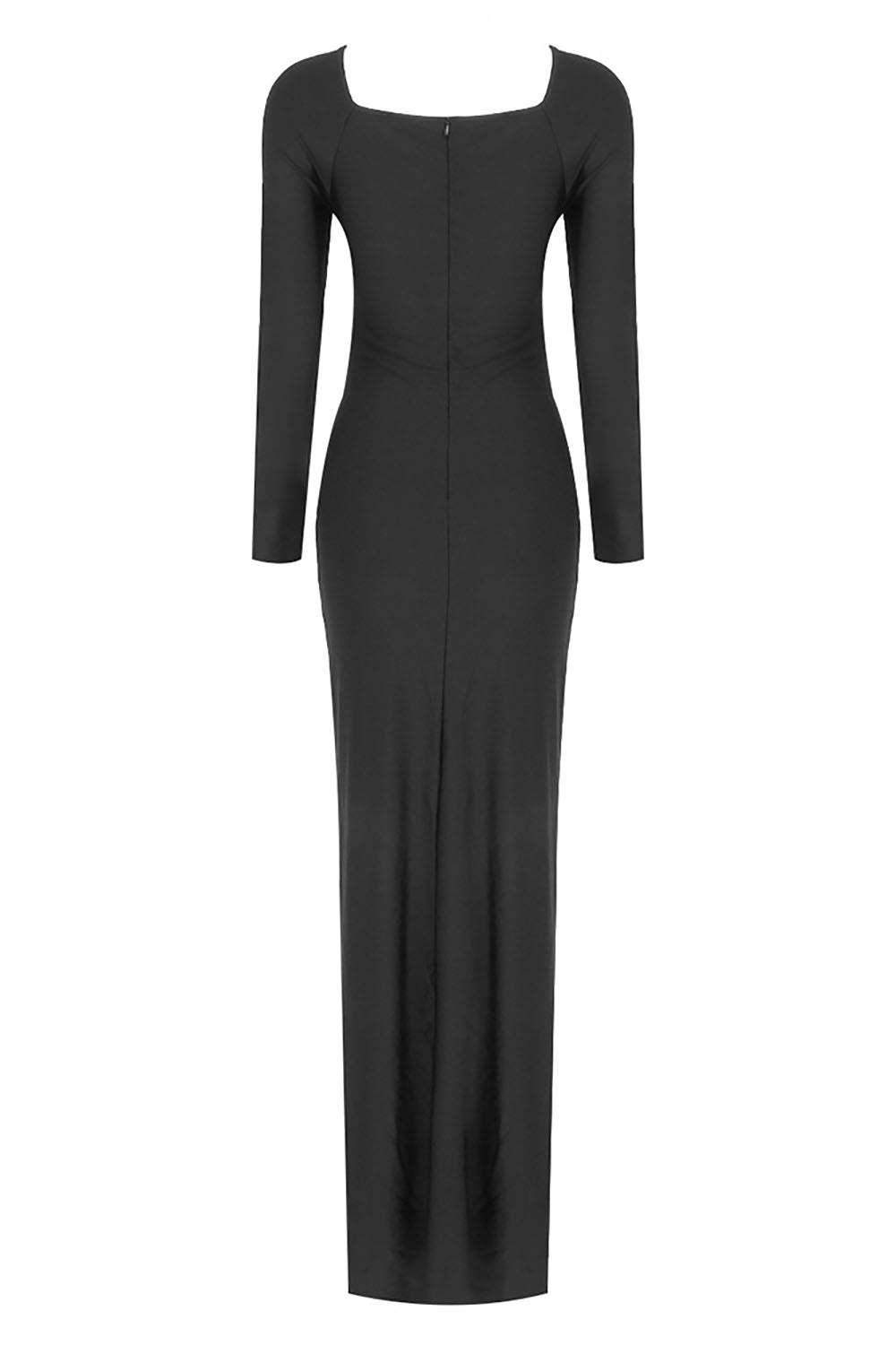 Black Embellished Cut-out Maxi Dress CHICIDA Black Embellished Cut-out Maxi Dress CHICIDA