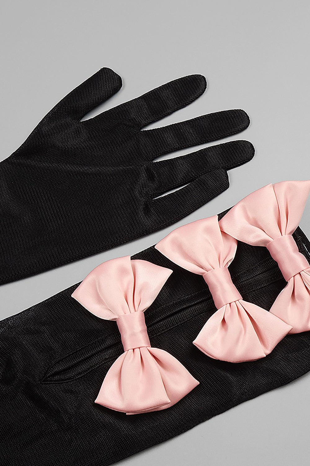 Bow - Lined Corset Tops And Mini Skirts With Gloves - CHICIDA