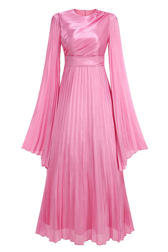 Cinderella Divine Pleated Maxi Bridesmaid Dress - CHICIDA