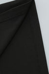 Black Halter Sleeveless Deep V Midi Dress