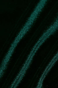 Conjunto de dos piezas de terciopelo con borlas de cristal en verde oscuro Negro Marrón