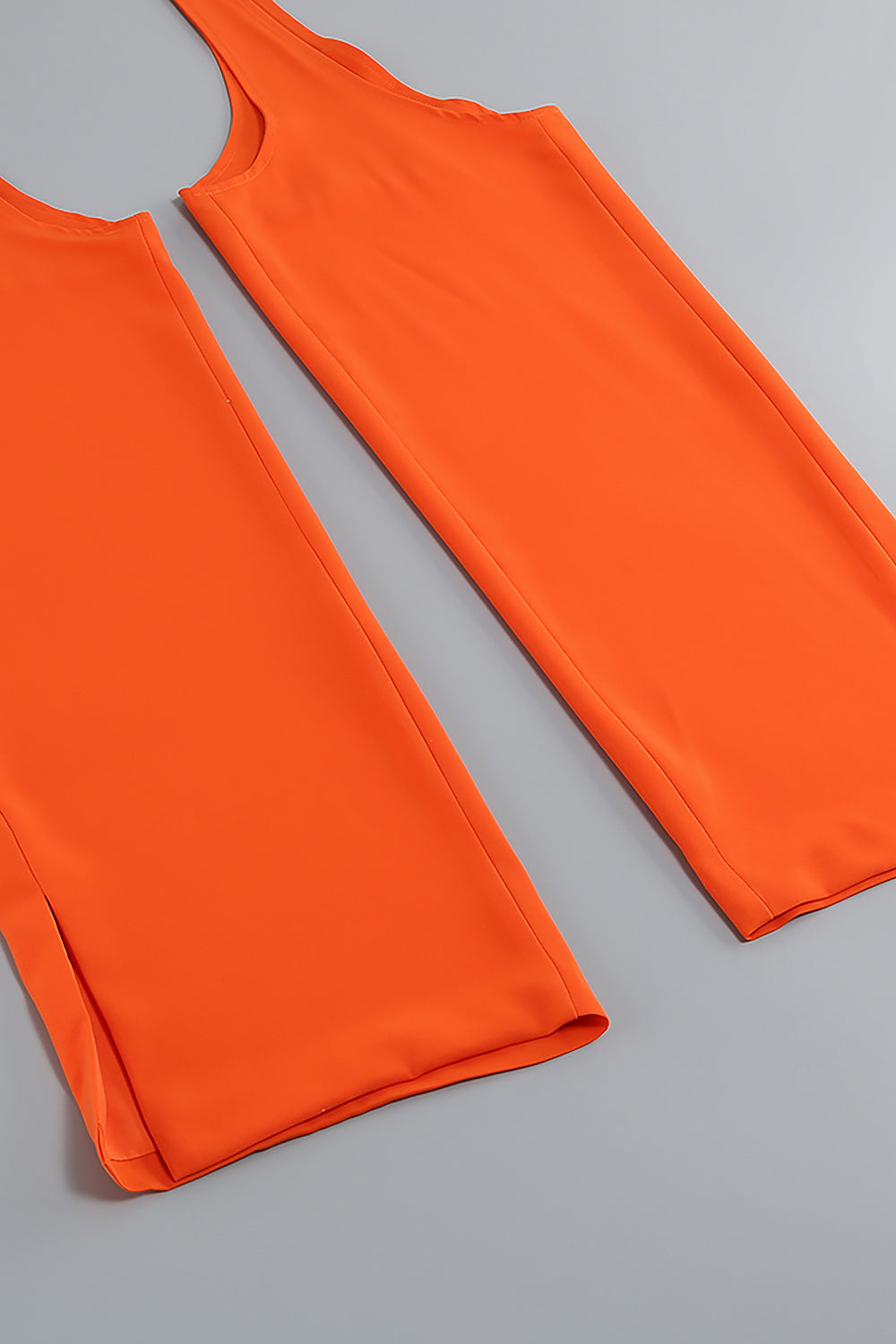 Deep V-Neck Long Sleeve Blazer Coat and LongShort Pants Detachable Three Piece Set