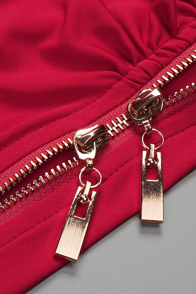 Fancy Off Shoulder Slash Neck Side Zipper Split Tight Long Dress