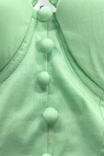 Green Camisole Vest  Short Top - Chicida