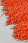 Orange Halter Backless Tasse Mini Bandage Dress - Chicida