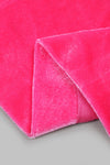 Pink Velvet Strapless Trendy Cross Knot Maxi Dress