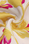 Rose Red Spaghetti Strap Split Flower Print Midi Dress