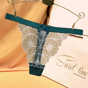 Sexy Hot Temptation Fleur Maille Culotte String