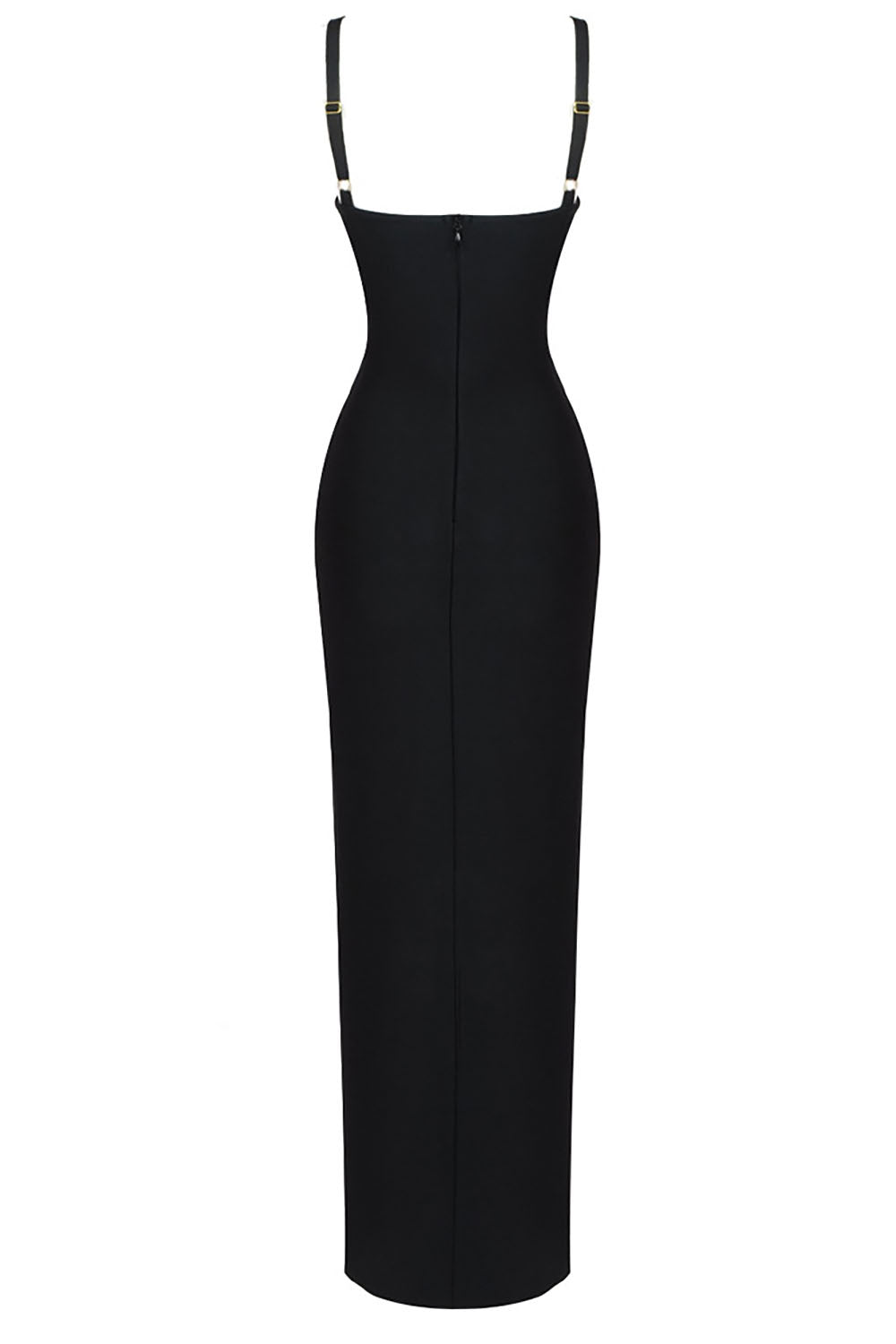 Strappy Cut Out Asymmetric Bandage Dress CHICIDA Strappy Cut Out Asymmetric Bandage Dress CHICIDA