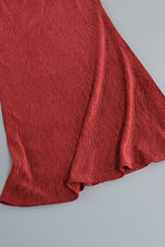 Velour Long Sleeve Short Top Long Skirt Two Piece Set